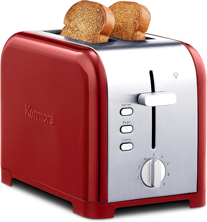slice - extra wide slot countertop kitchen appliance, defrost function, tostador