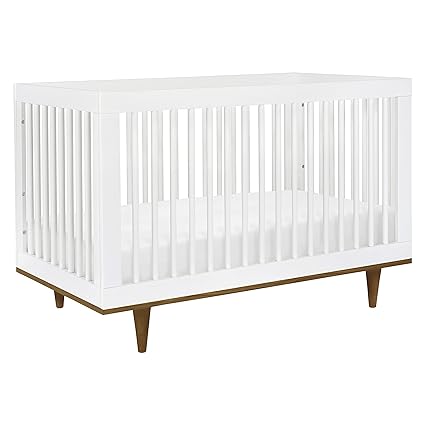 3-in-1 Convertible Crib in Walnut, Greenguard Gold and FSC® Certified