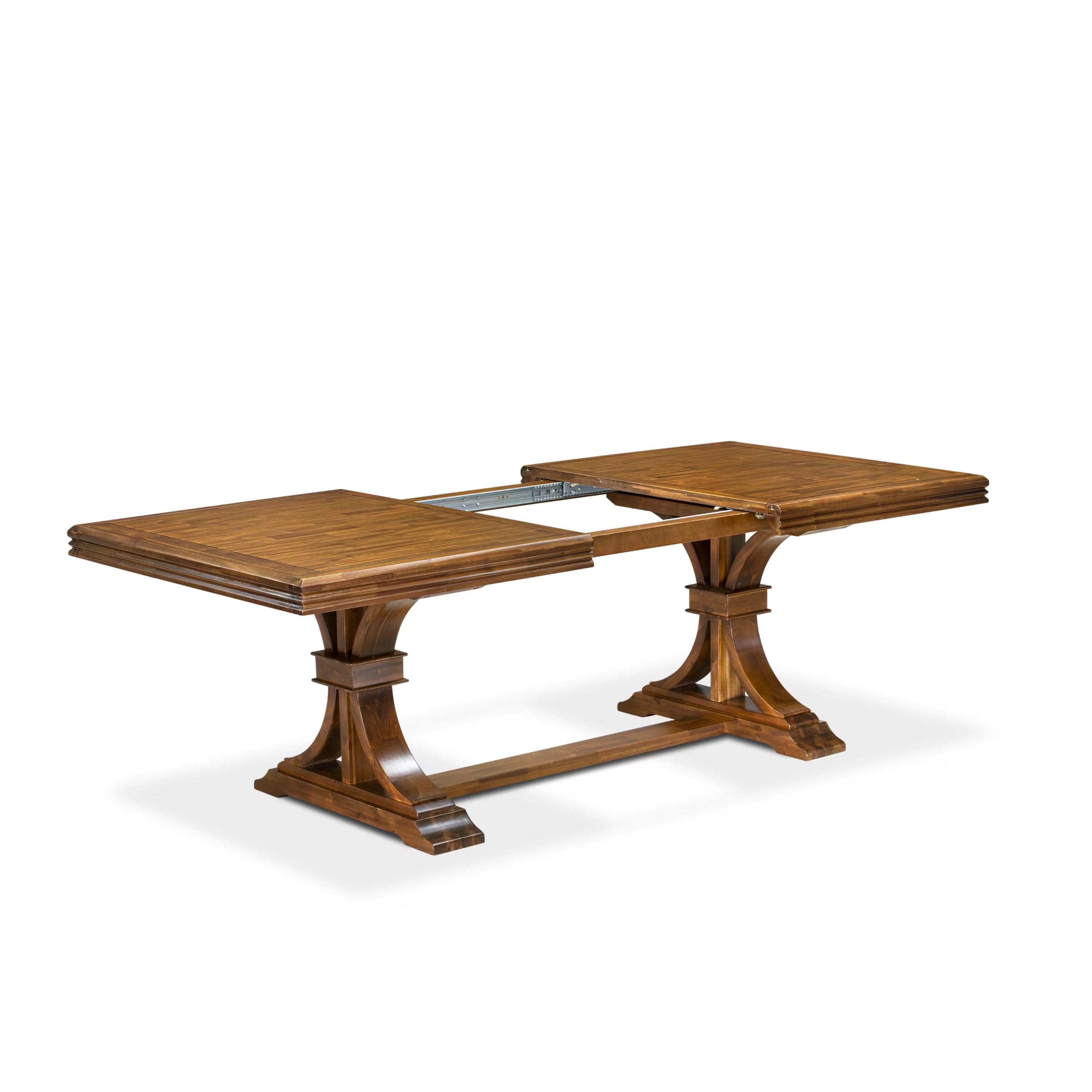 NET-AWA-TP - a Wooden Kitchen Table with Removable Rectangular Tabletop