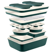 Nonstick Stackable Bakeware Set - Durable, Easy Release Baking