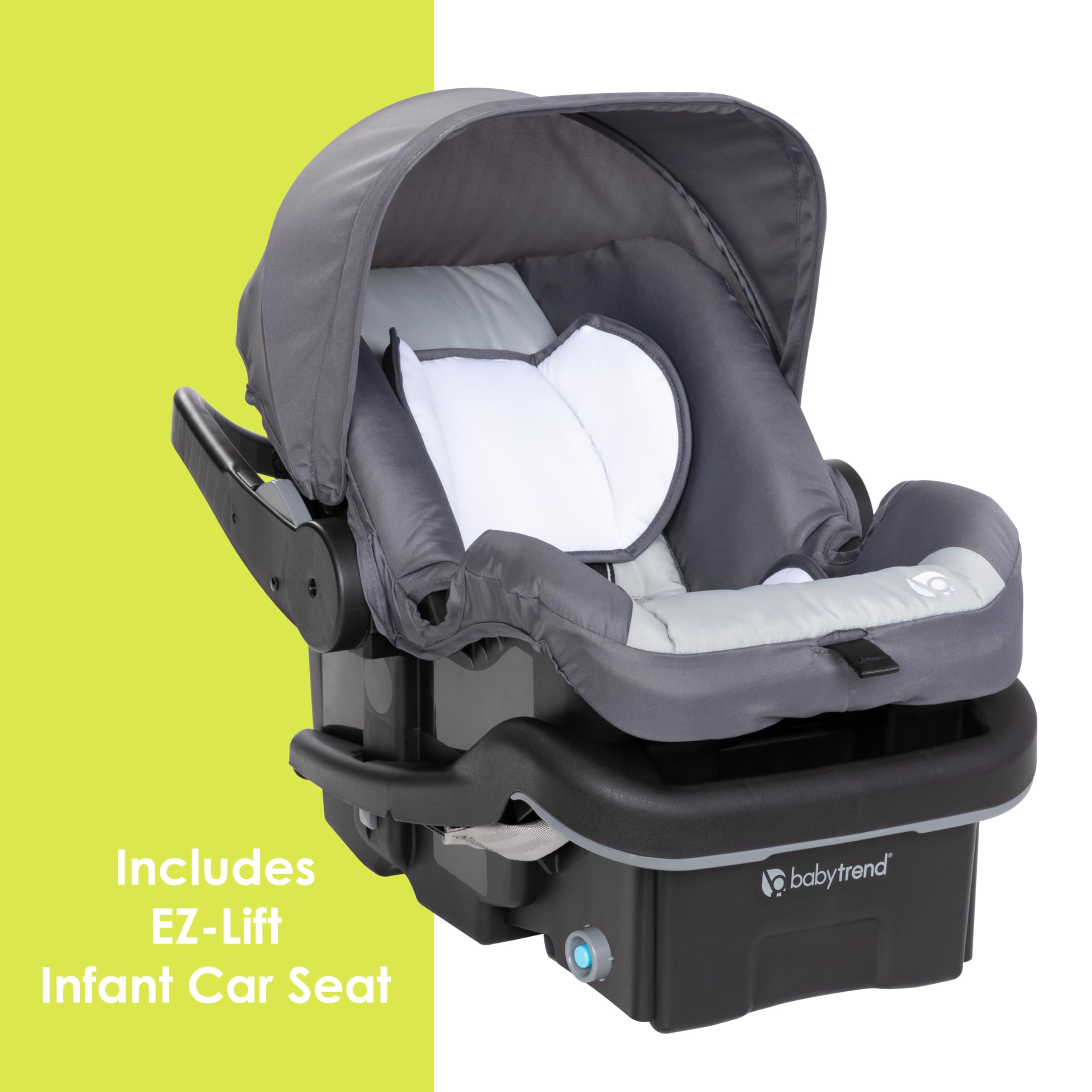 Zero Flat Jogger Travel System with LED Lights, Dash Grey