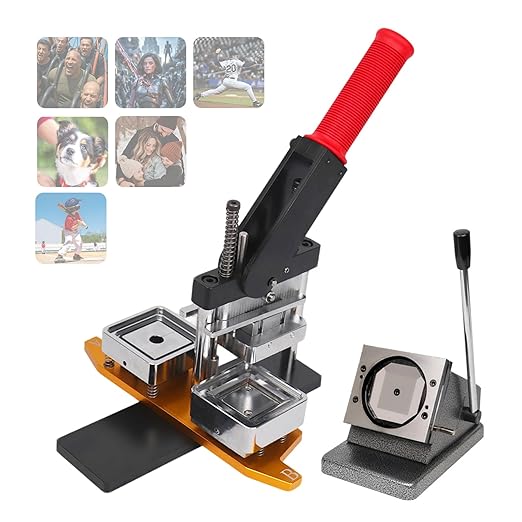 Craft Machine for Custom Magnets, Includes Press + Paper Cutter