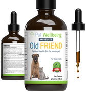 Friend for Senior Dogs & Cats- Supports Immune System Health, Joint Mobility