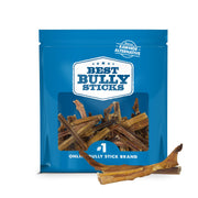 Odor-Free Junior Bully Sticks for Dogs - 4-8 Inch 16 oz (Pack of 1) - Easily Digestible