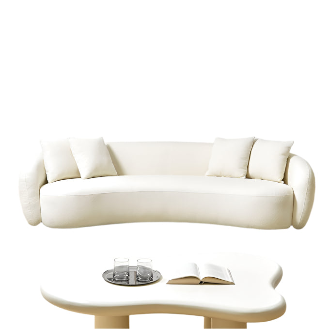 104.72" Sofa Couch, Mid Century Modern Sofa