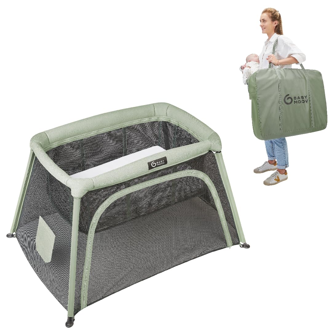 Comfy 3-in-1 Lightweight Travel Crib, Baby Play Yard, and Infant Bassinet