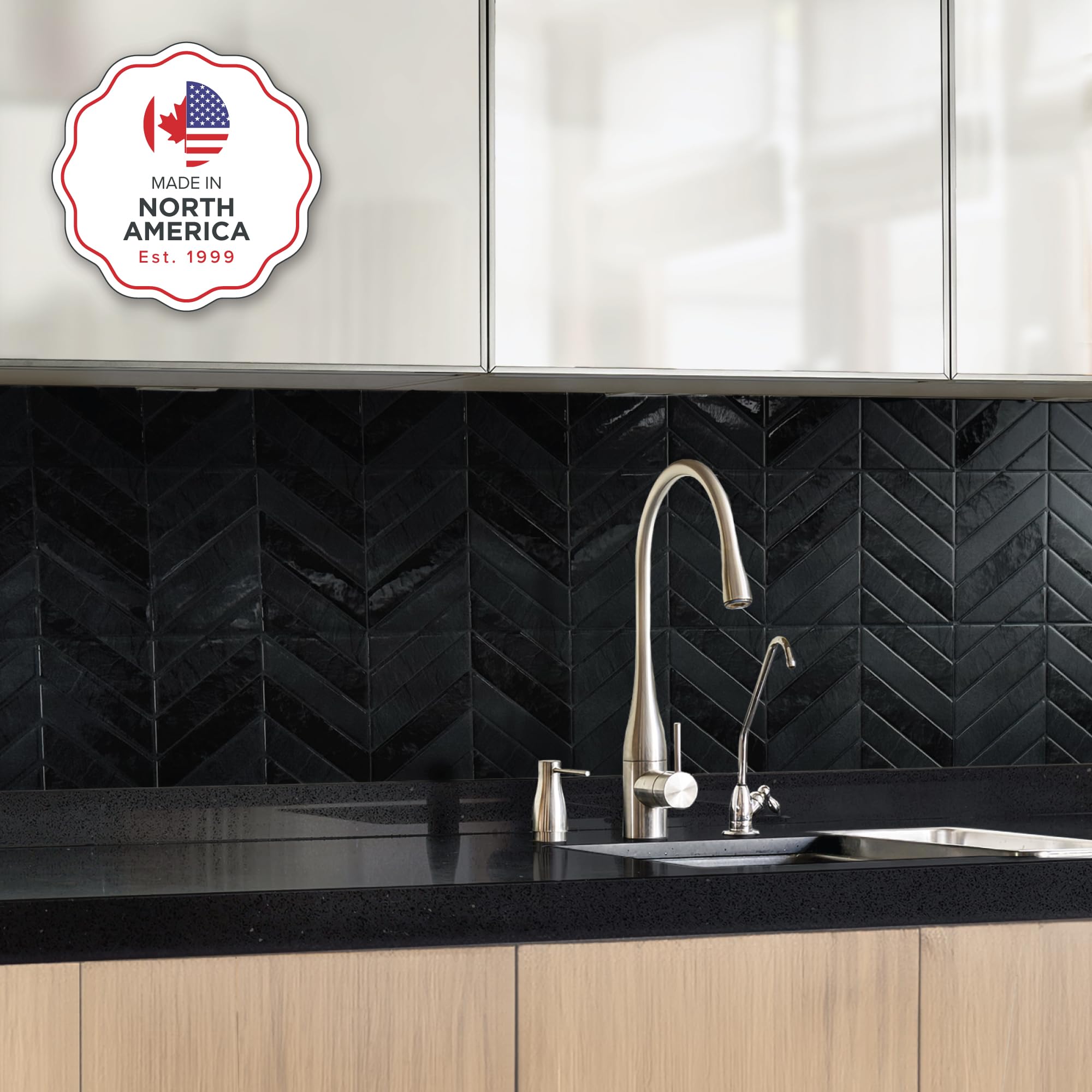 Peel and Stick Backsplash - 5 Sheets of 11.56" x 8.38" - 3D Adhesive Peel and Stick