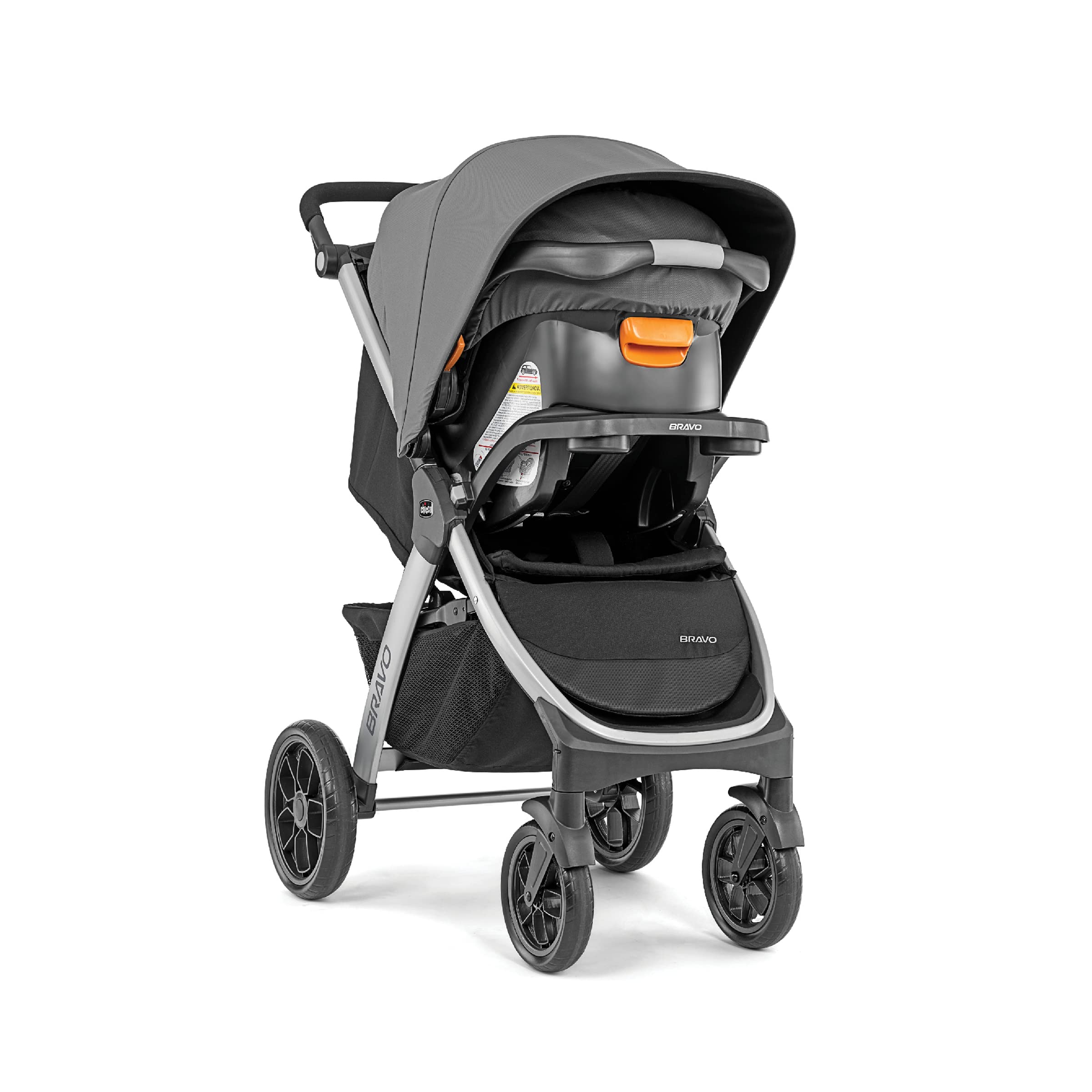 Bravo Trio Travel System - Ava | Grey