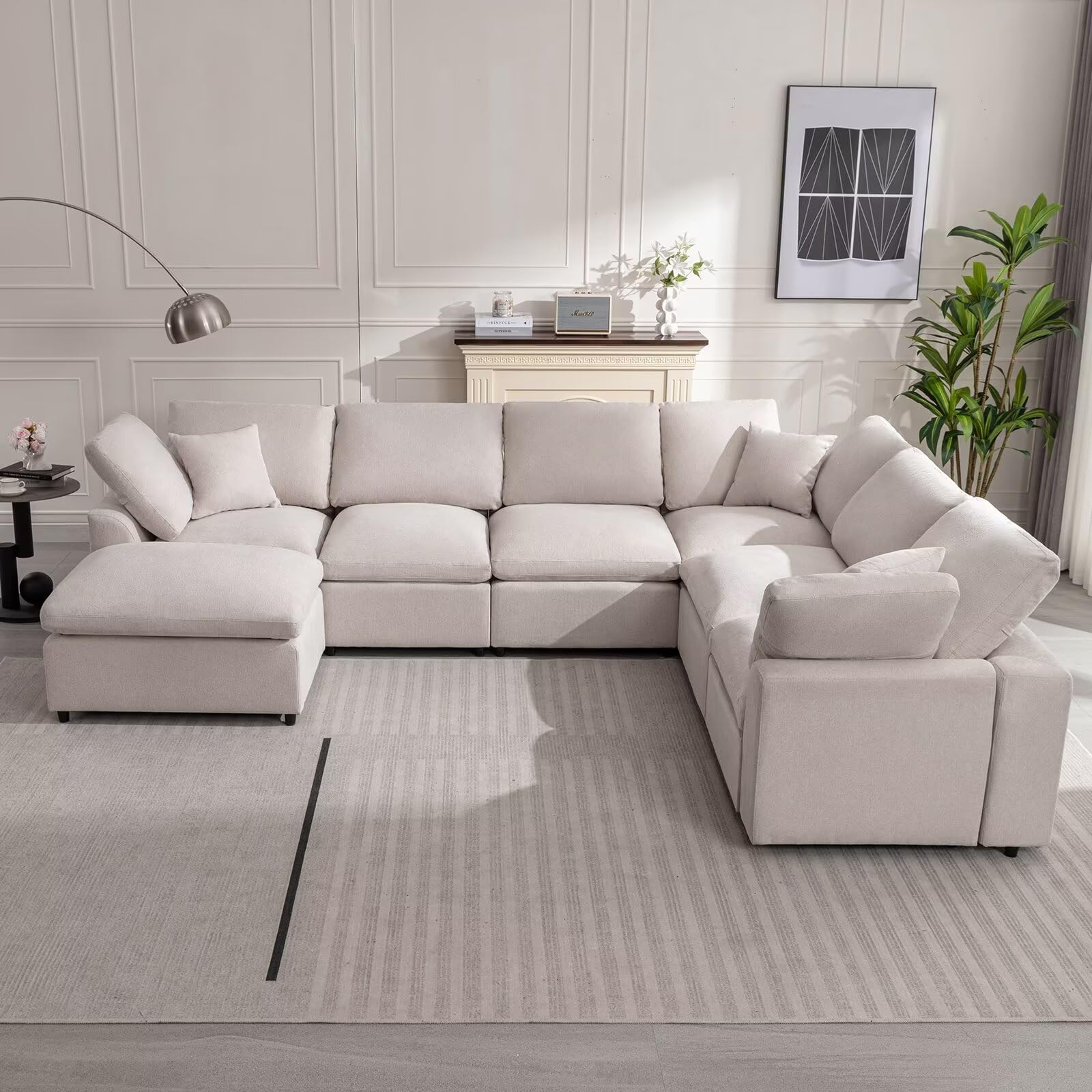 Cloud Couch Modular Sectional Sofa Modern Oversized Couches