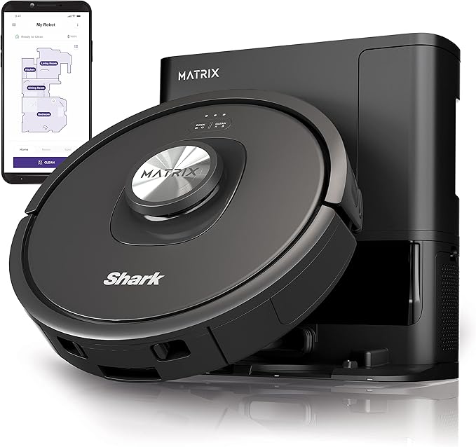 Robot Vacuum with XL HEPA Self-Empty Base, Bagless, 60-Day Capacity, LIDAR Navigation