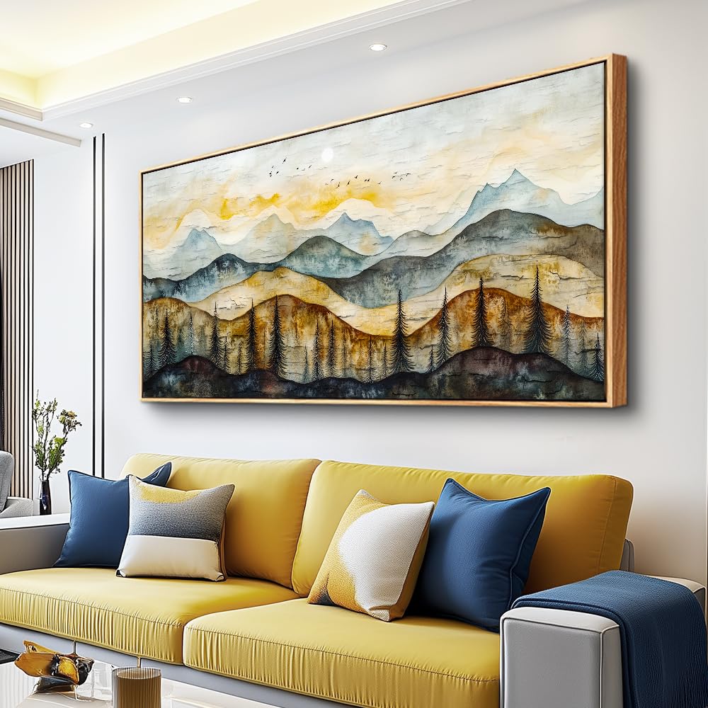 Abstract Art,Large Canvas Wall Art For Living Room Wall Decor For Bedroom Office
