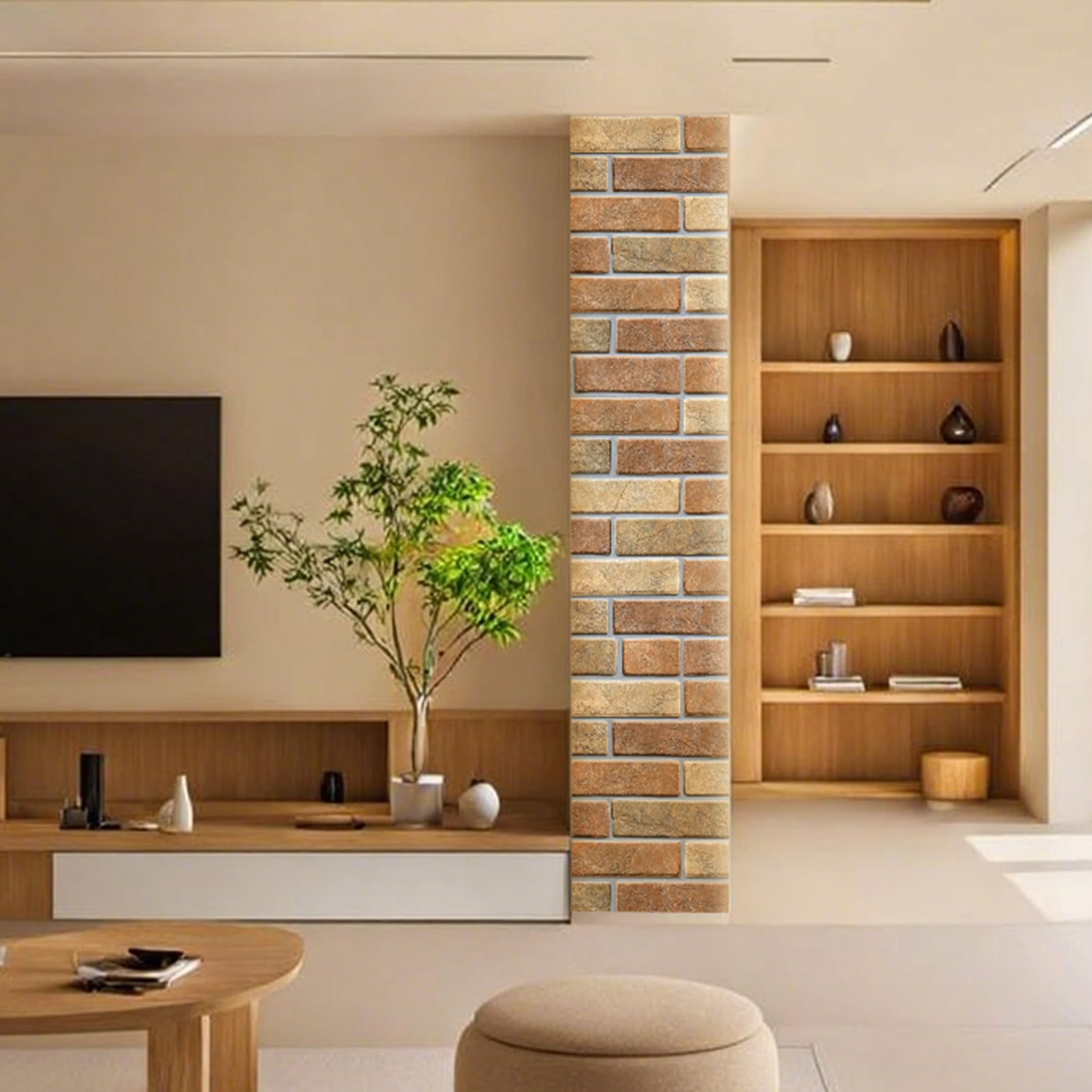 Peel and Stick 3D Wall Panels for Living Room Kitchen, Bedroom, Living Room