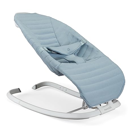 Spring Baby Bouncer and Rocker Seat, 2-in-1 Design, Portable and Lightweight