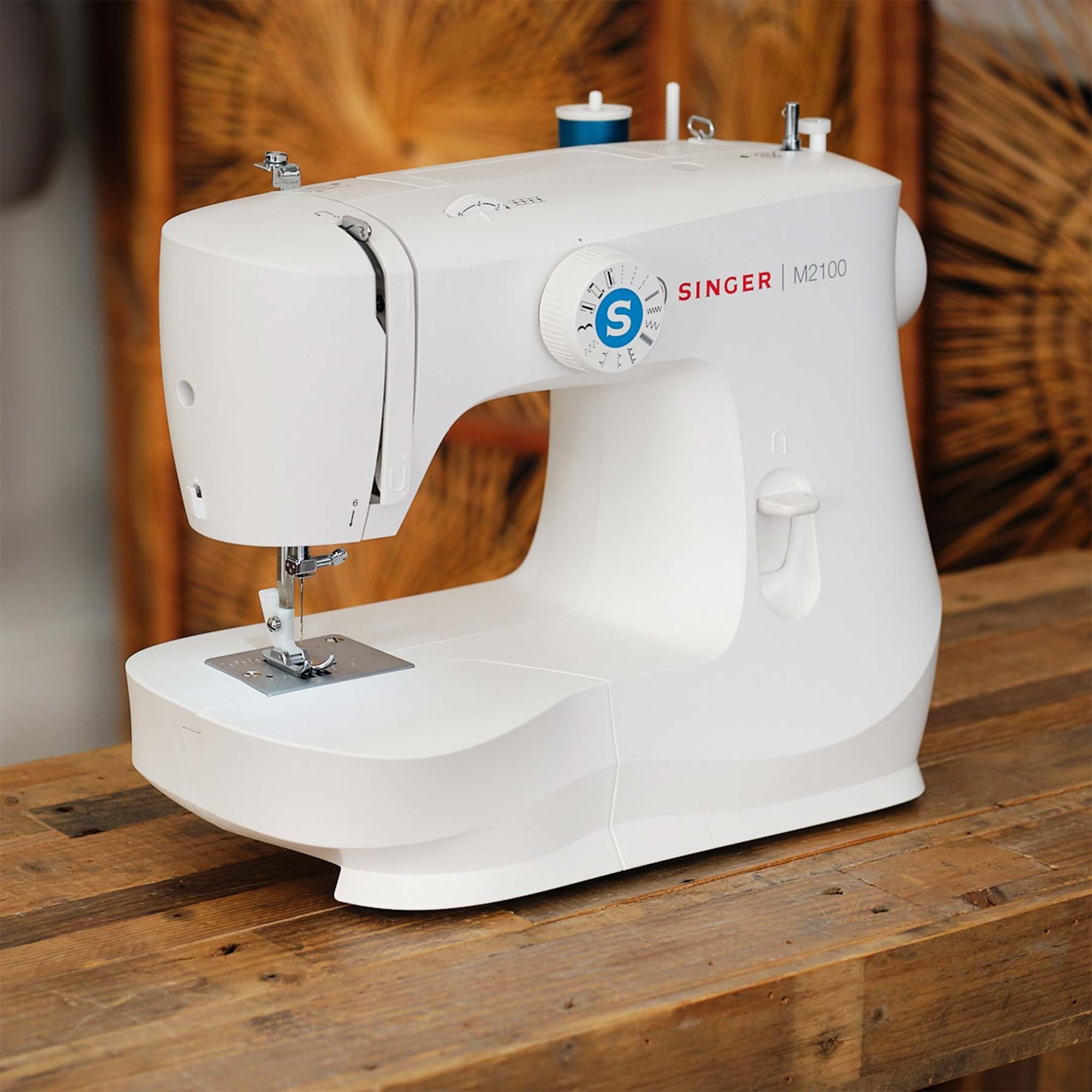Lightweight & Compact Sewing Machine With 63 Stitch Applications