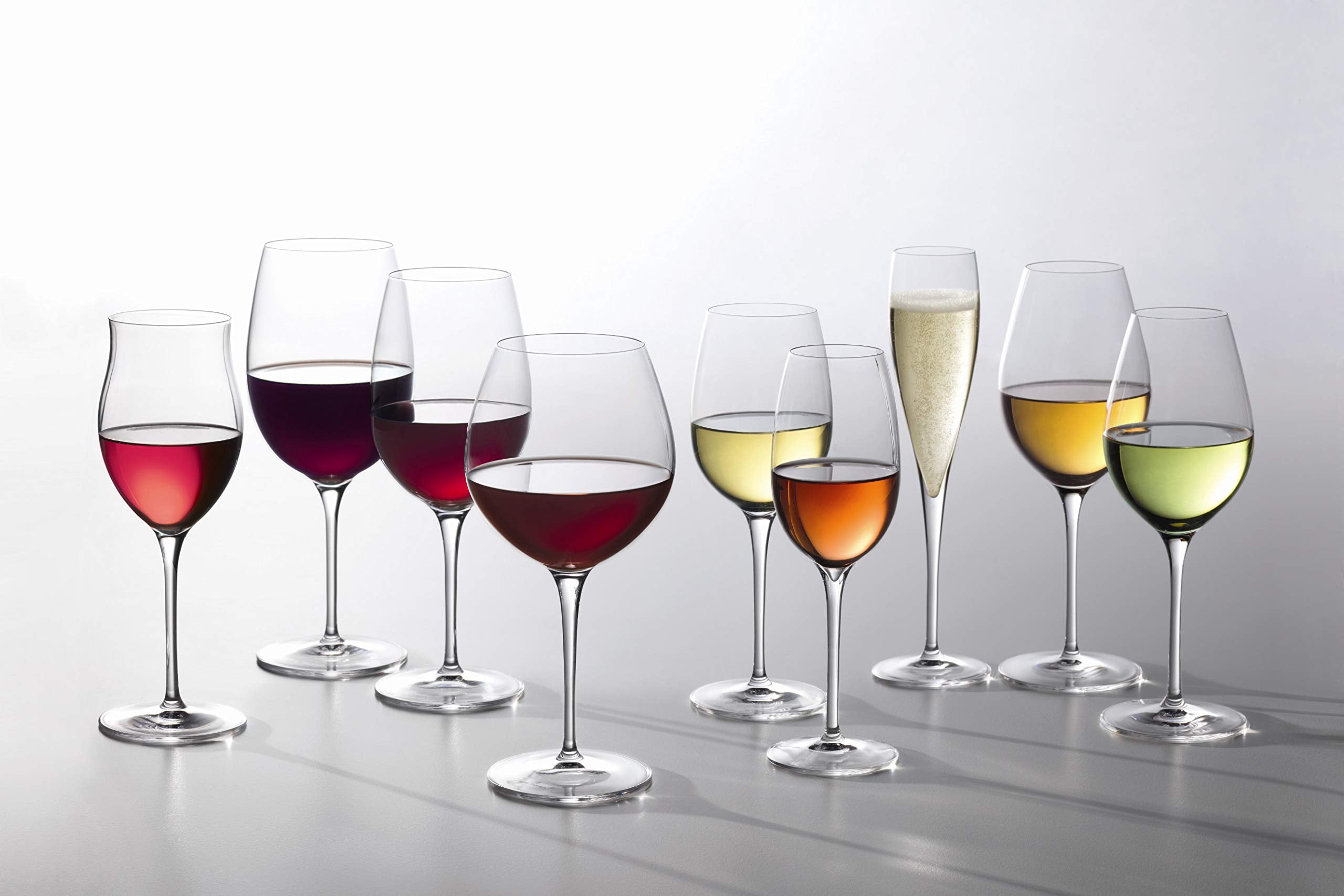 22.25 oz All Purpose Red Wine Stem, Set of 6, 6 Count (Pack of 1),