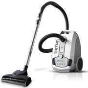 Tritan Bagged Canister Vacuum Cleaner with Sealed HEPA Filtration, 5-Speed Motor