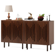 Set of 2 Sideboard Buffet with Storage, 59" Buffet Sideboard Cabinet
