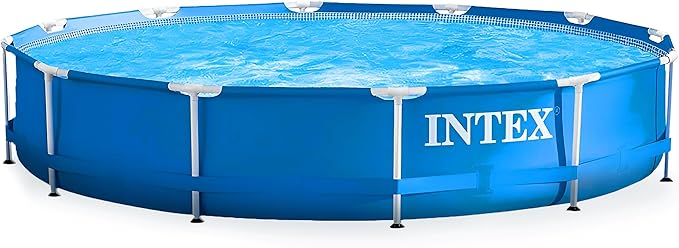 Frame 12 ft x 30 in Round Above Ground Outdoor Backyard Swimming Family Pool