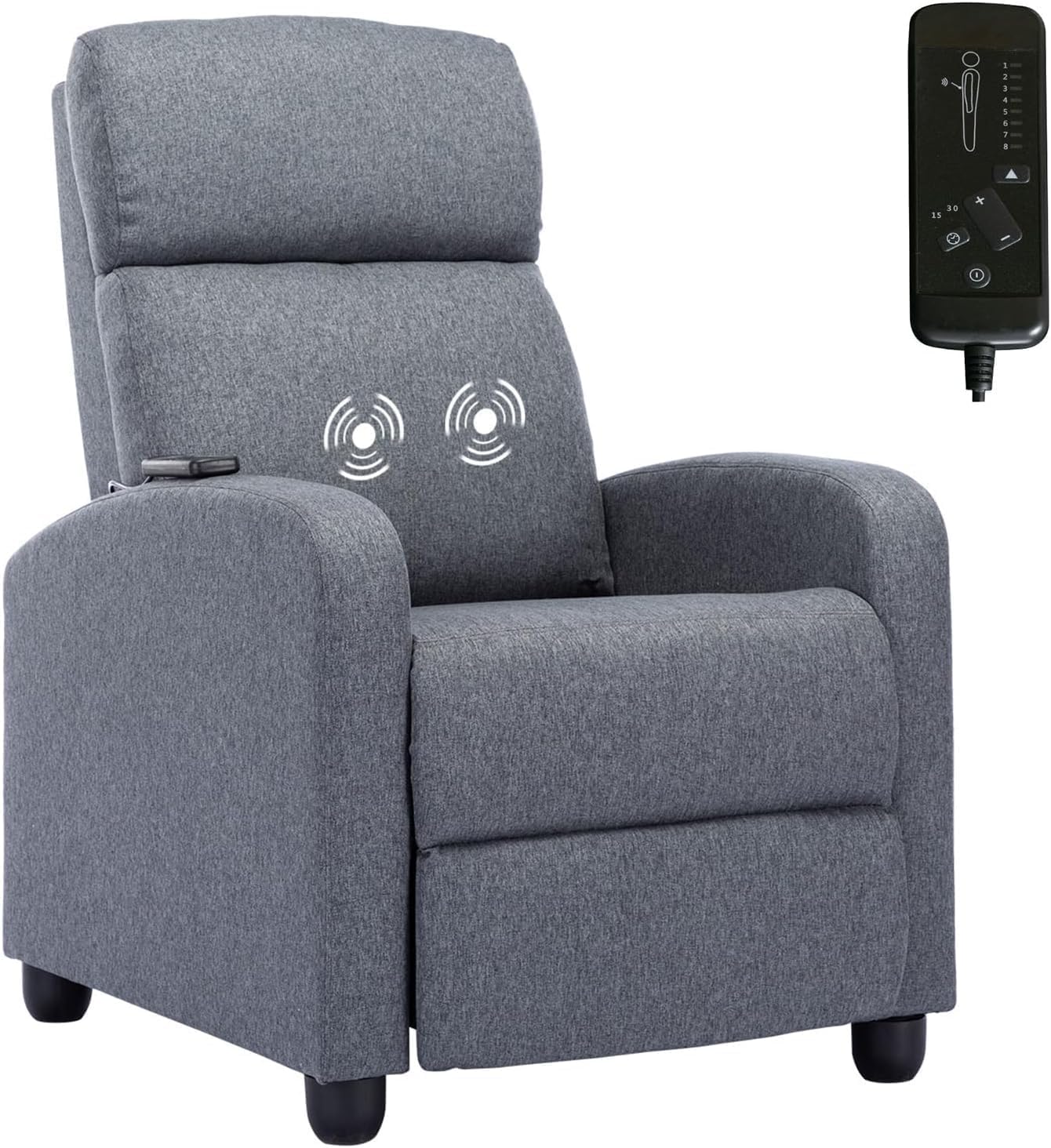 Massage Recliner Chair, Modern Single Sofa Recliners,living room