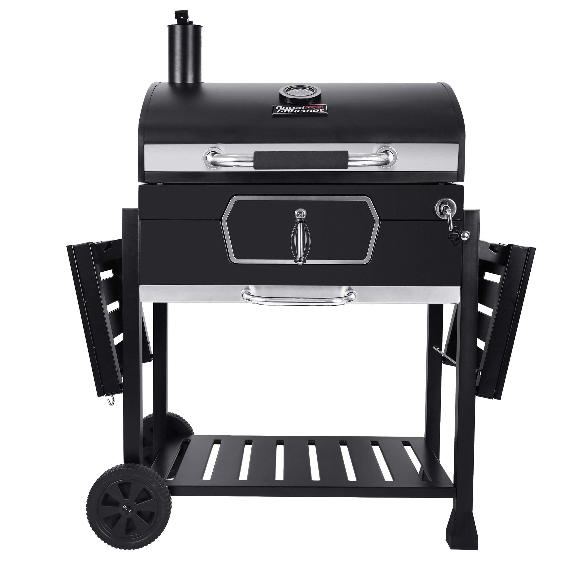 CD2030AN 30-Inch Charcoal Grill, Deluxe BBQ Smoker Picnic Camping Patio Backyard