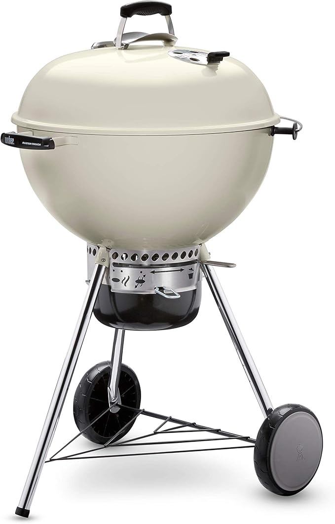 Master-Touch Charcoal Grill, 22-Inch, Black