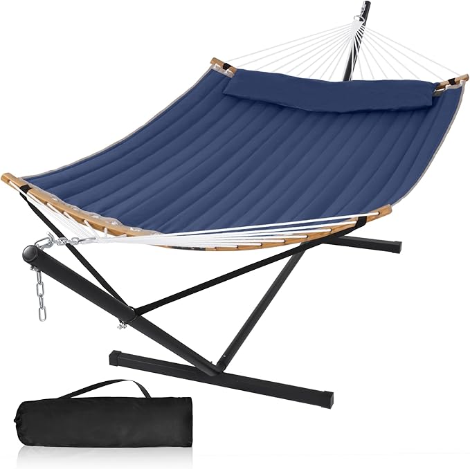55in Hammock with Stand, Heavy Duty Hammock with Stand Included