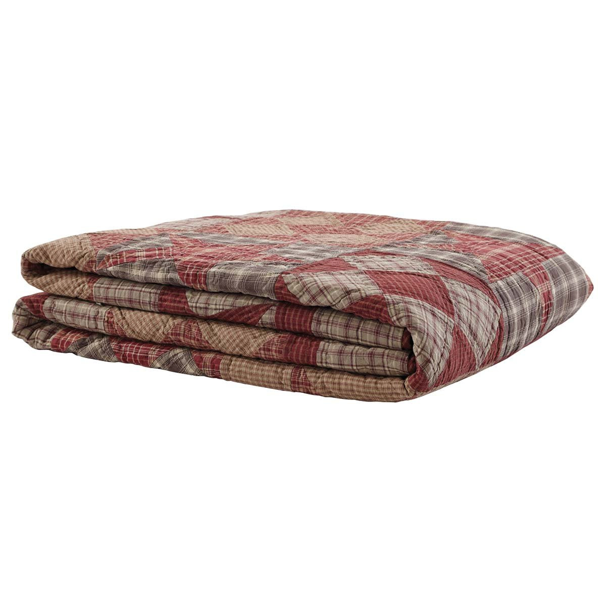 Dawson Star 3 Piece Quilt Set (1 Queen Quilt, 2 Standard Shams)