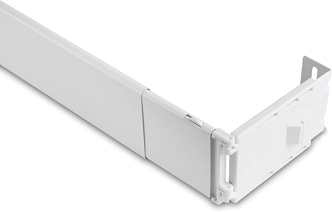 Wide Pocket Curtain Rod 84-156 inch