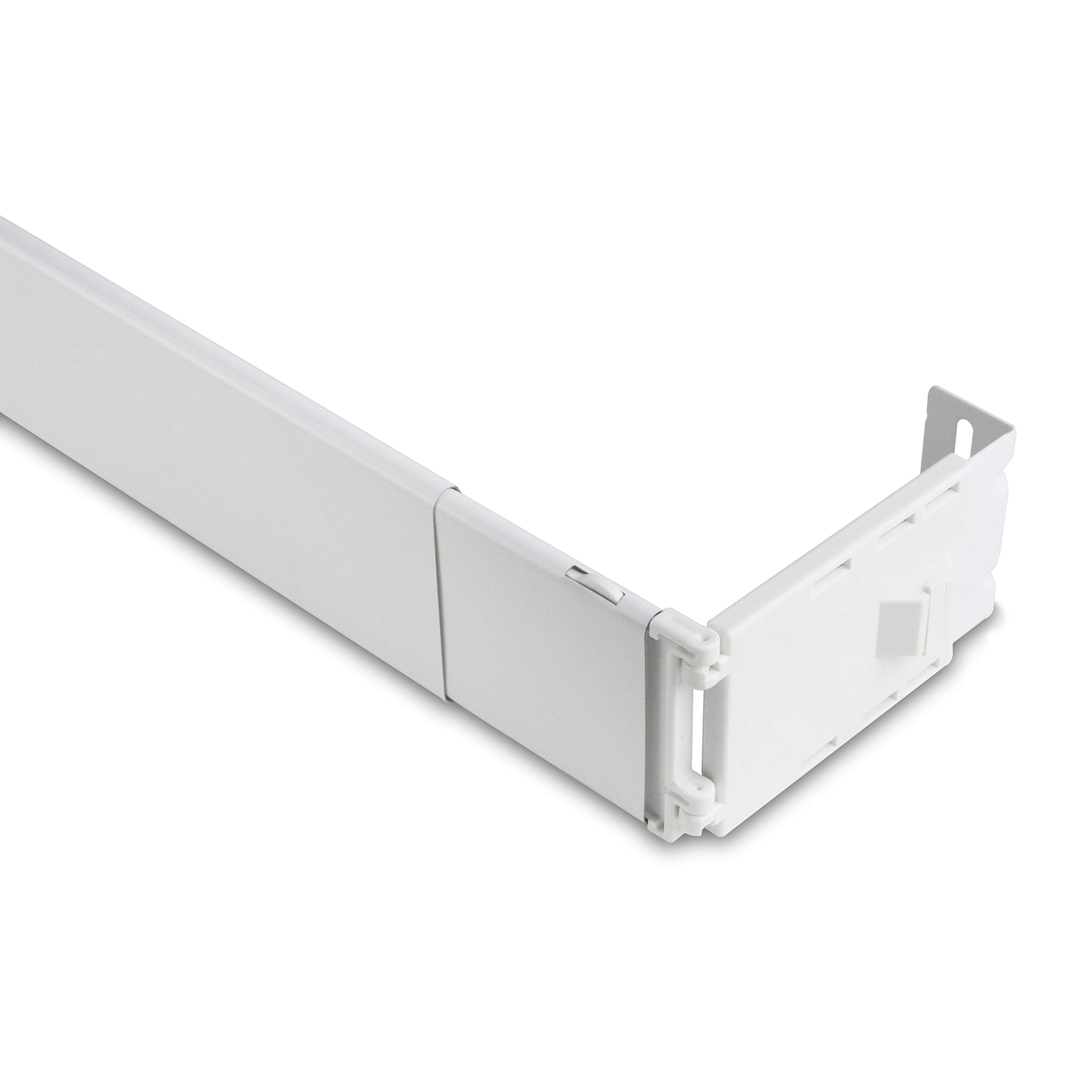 Wide Pocket Curtain Rod 84-156 inch