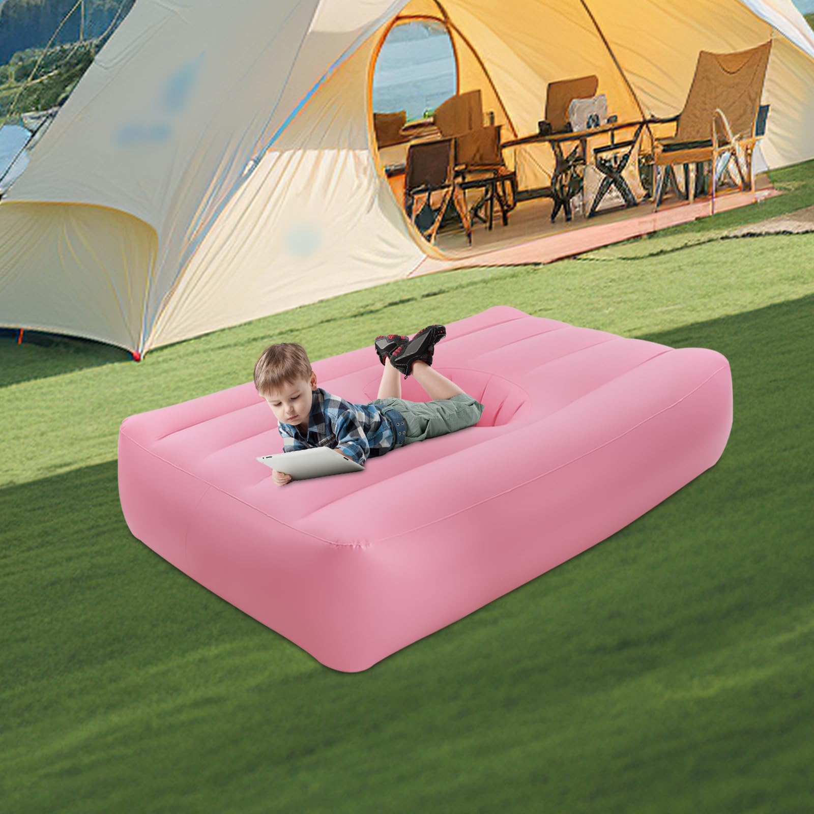 BBL Bed 72" x 40" Inflatable Mattress with Hole