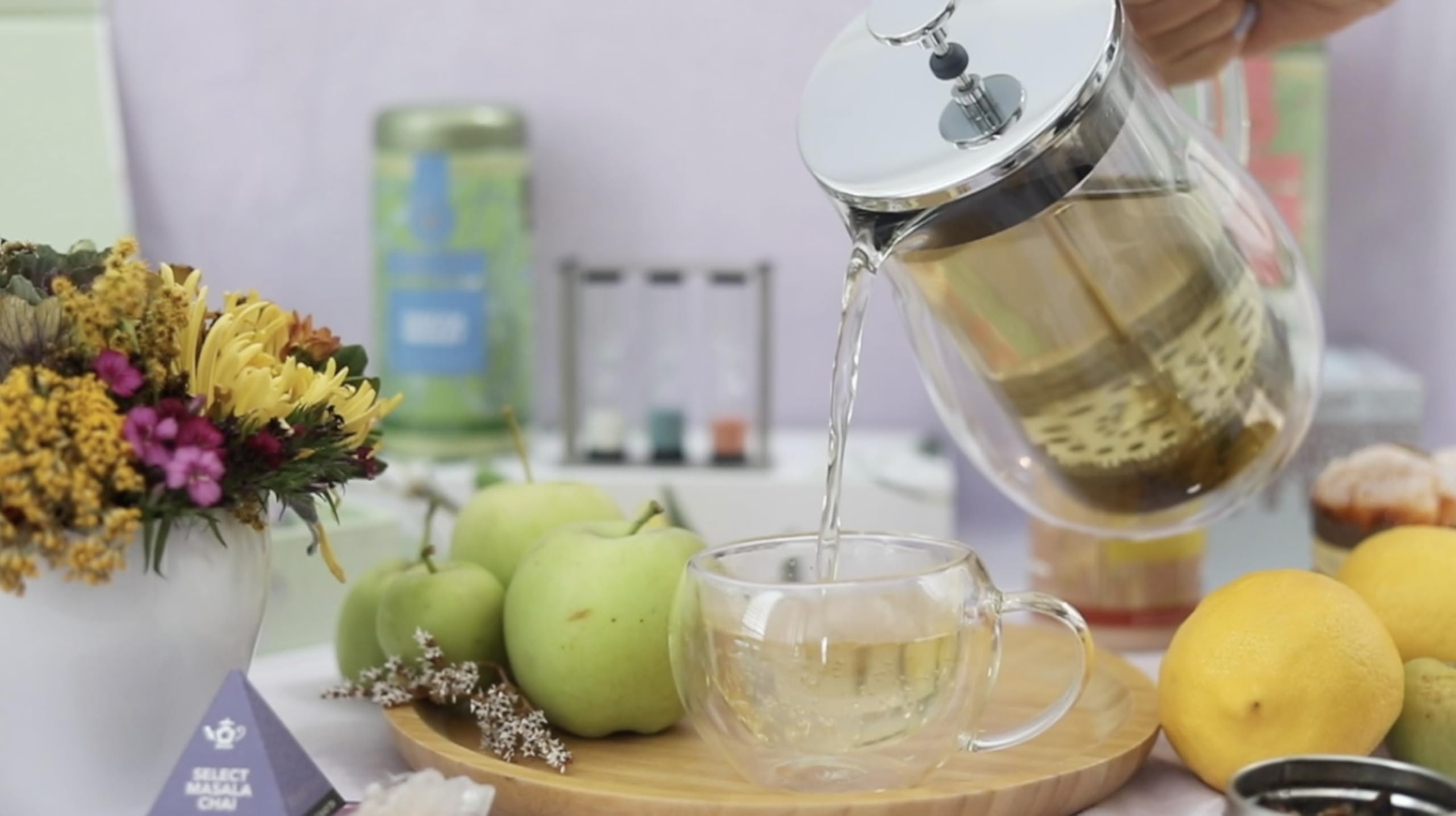 Stay-Hot Glass French Press – Insulated 27-Ounce (800 mL) Loose Tea Steeper