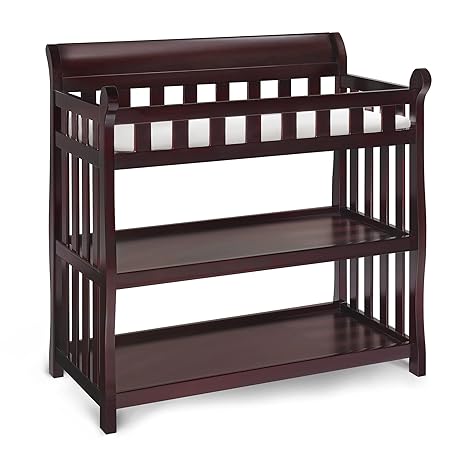 Eclipse Changing Table with Changing Pad, White
