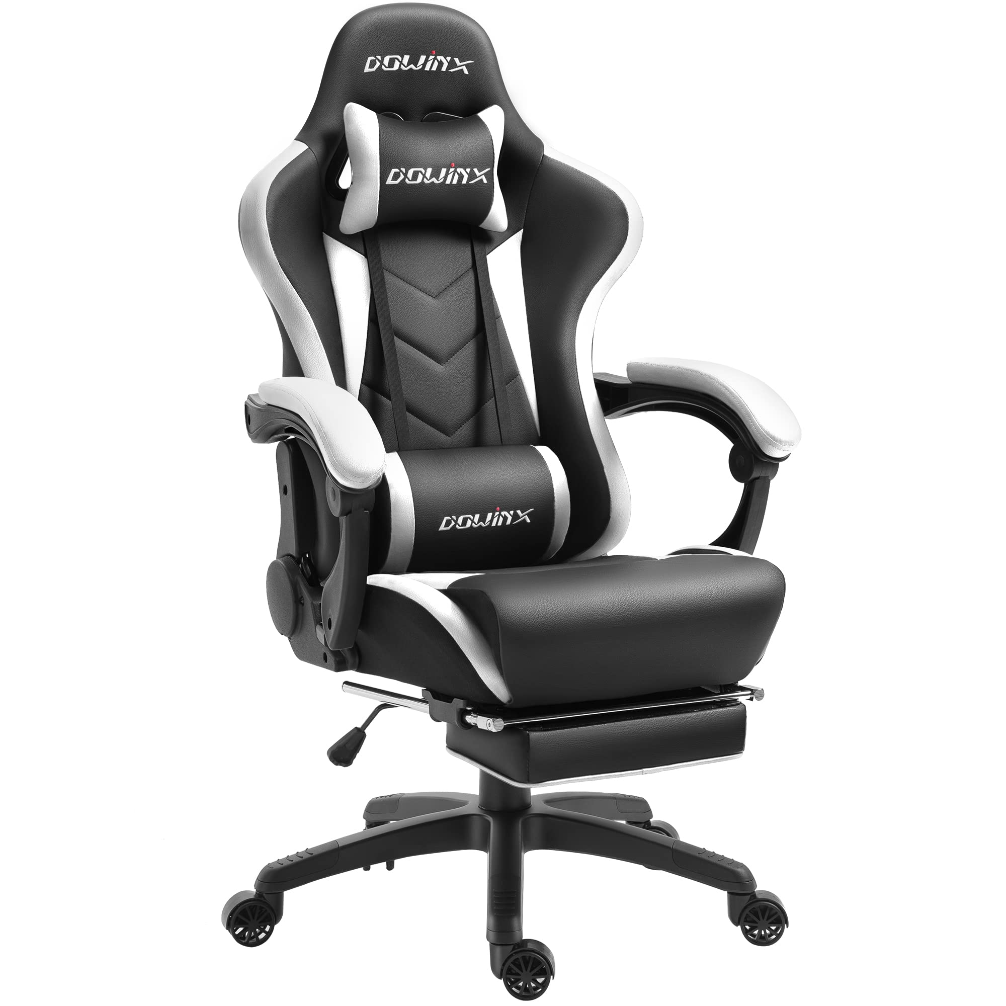 Gaming Chair Ergonomic Racing Style Recliner with Massage Lumbar Support