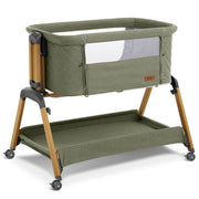 3 in 1 Baby Bassinet, Rocking Bassinets with Comfy Mattress and Wheels