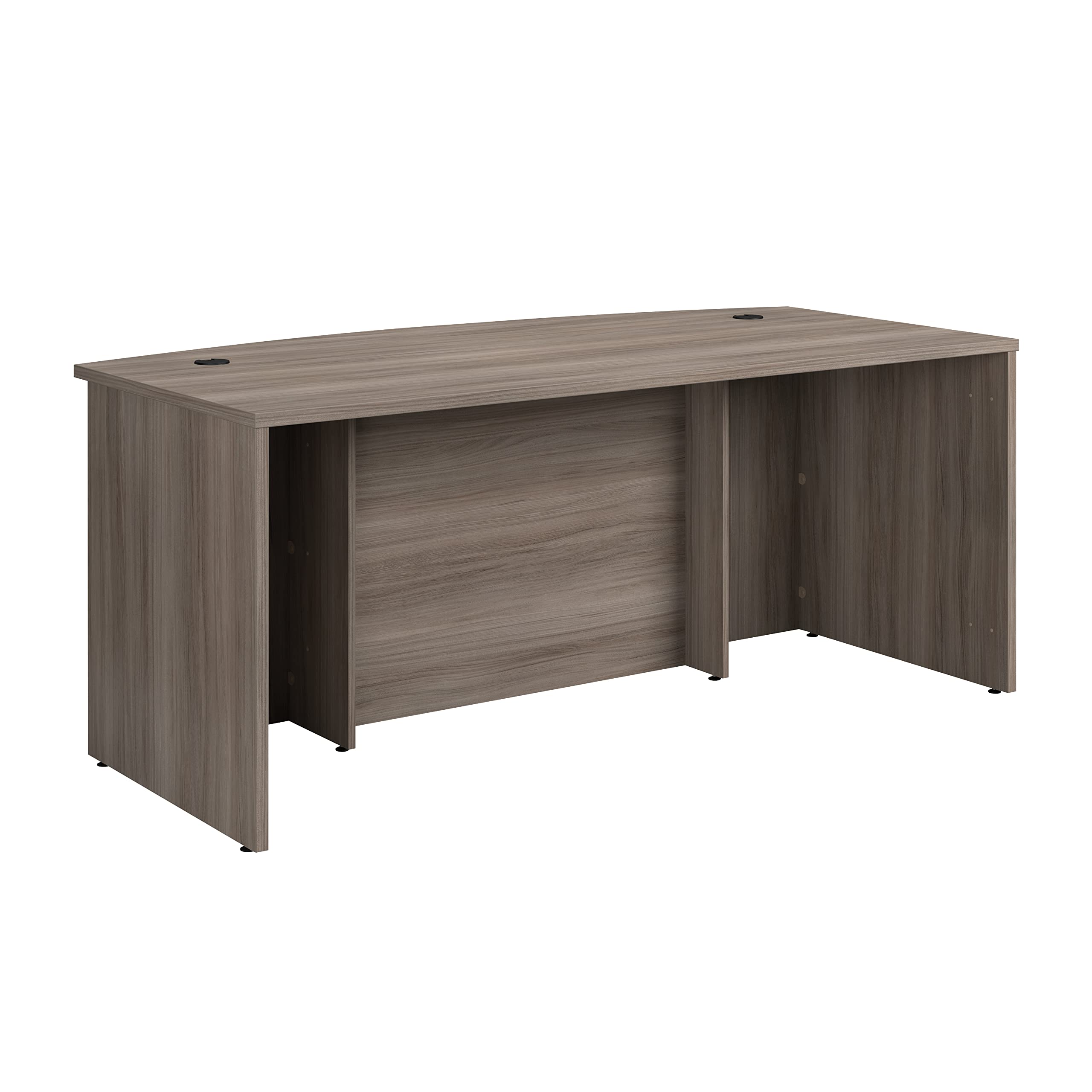 Affirm 72'' Bowfront Executive Desk, L: 71.10'' x W: 35.43'' x H: 29.29''