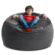 Large 3.5’ Bean Bag Chair for Kids, Teens, Adults, Memory Foam
