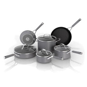 Pots and Pans Set Non Stick | Comfort Grip 10-Piece Cookware Set with NeverStick