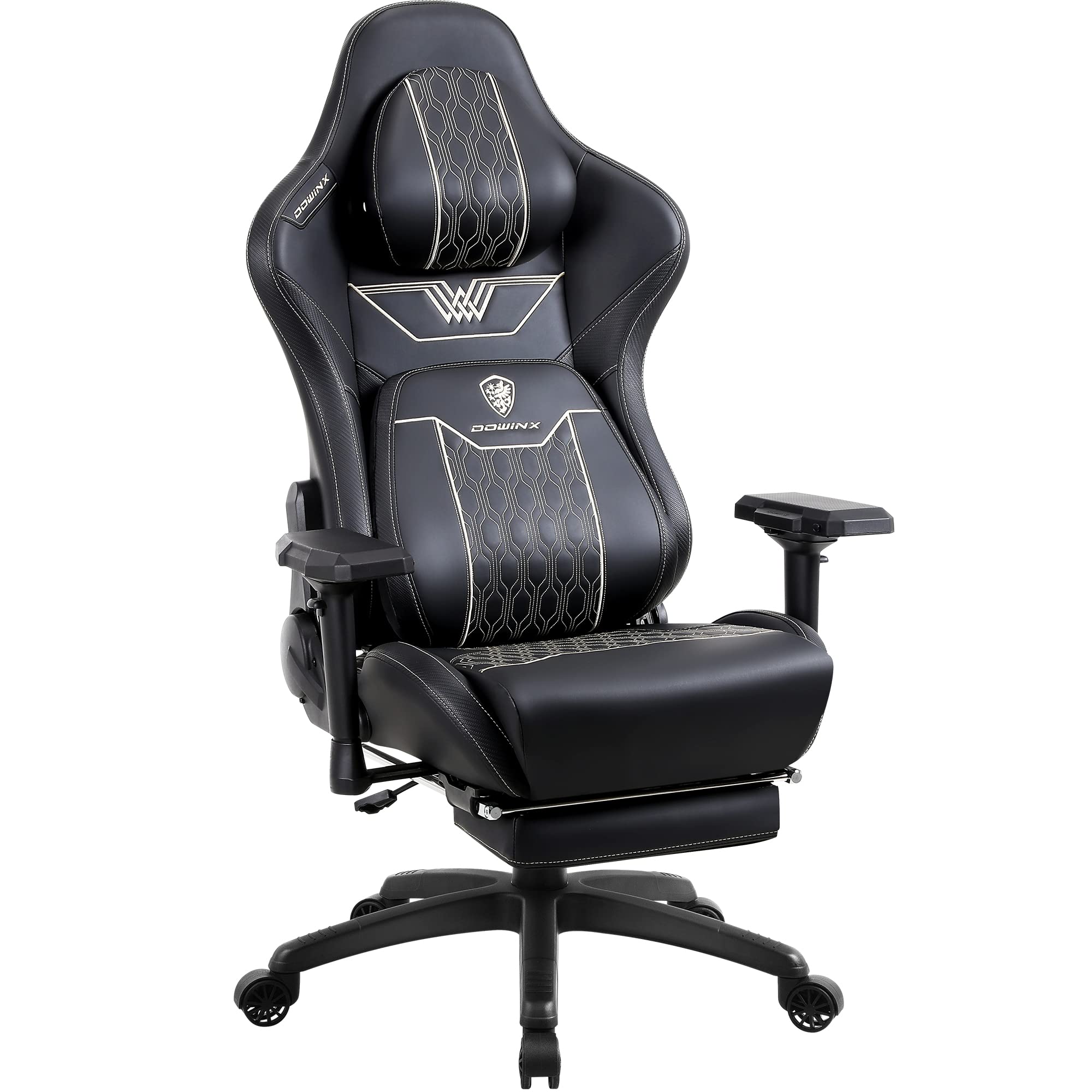 Gaming Chair with Footrest, High Back Ergonomic Office Chair
