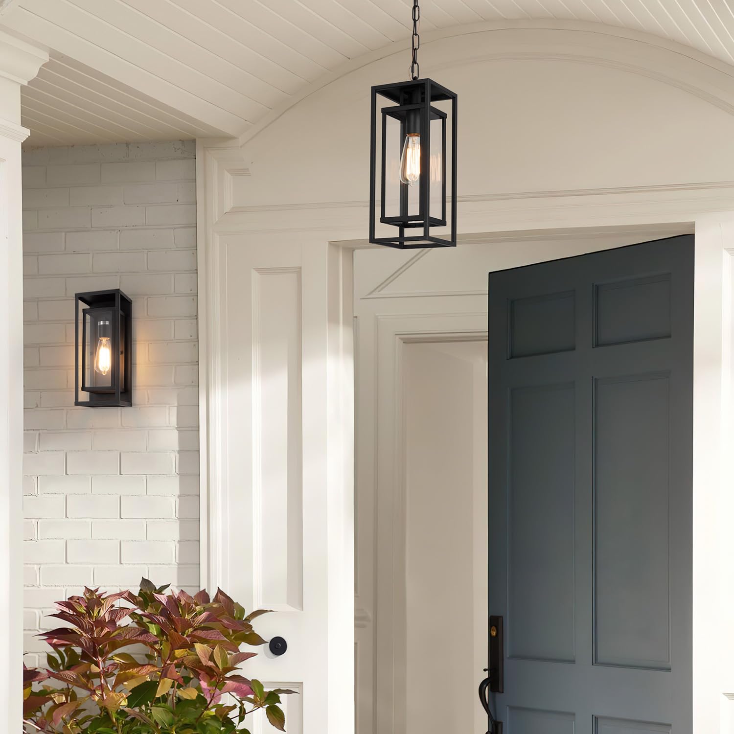 Pack Outdoor Wall Sconce and 1 Pack Outdoor Pendent Light