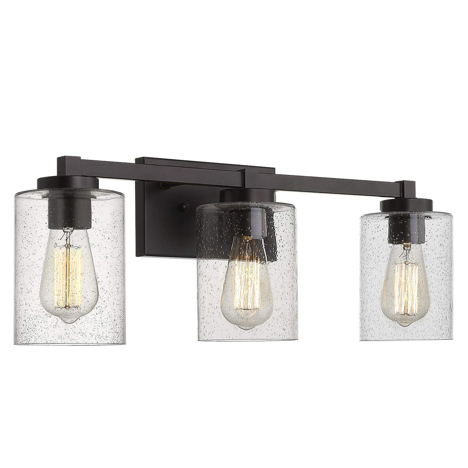 Bathroom Vanity Lights, 3-Light Vintage Wall Sconce Light Fixtures