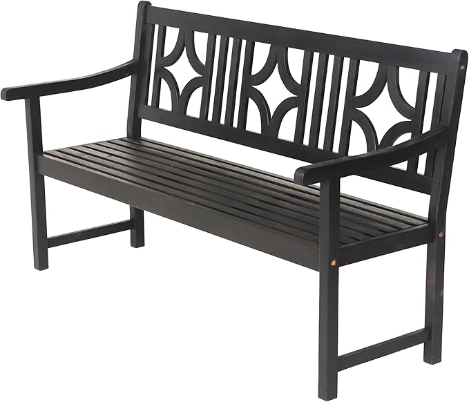 Outdoor Garden Patio Bench for Garden, Lawn, Backyard, Pool, Deck, Beach