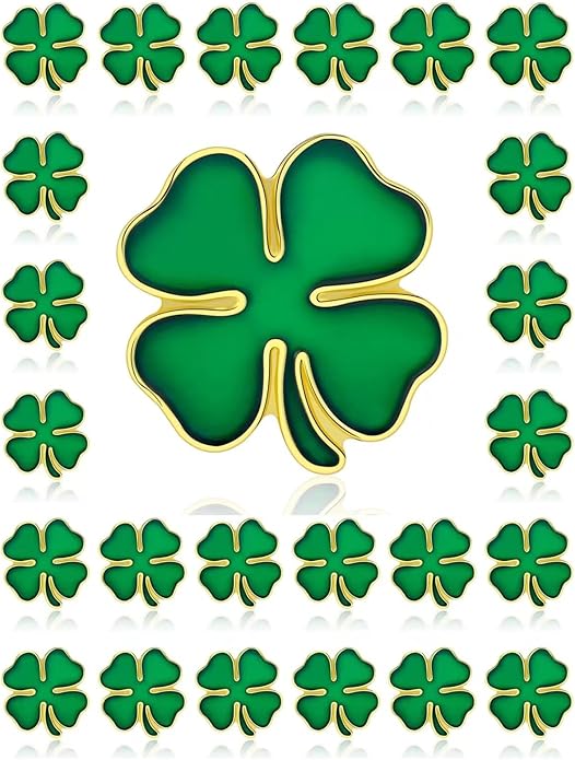 25/50/100/200/300 pieces Metal enamel green small St