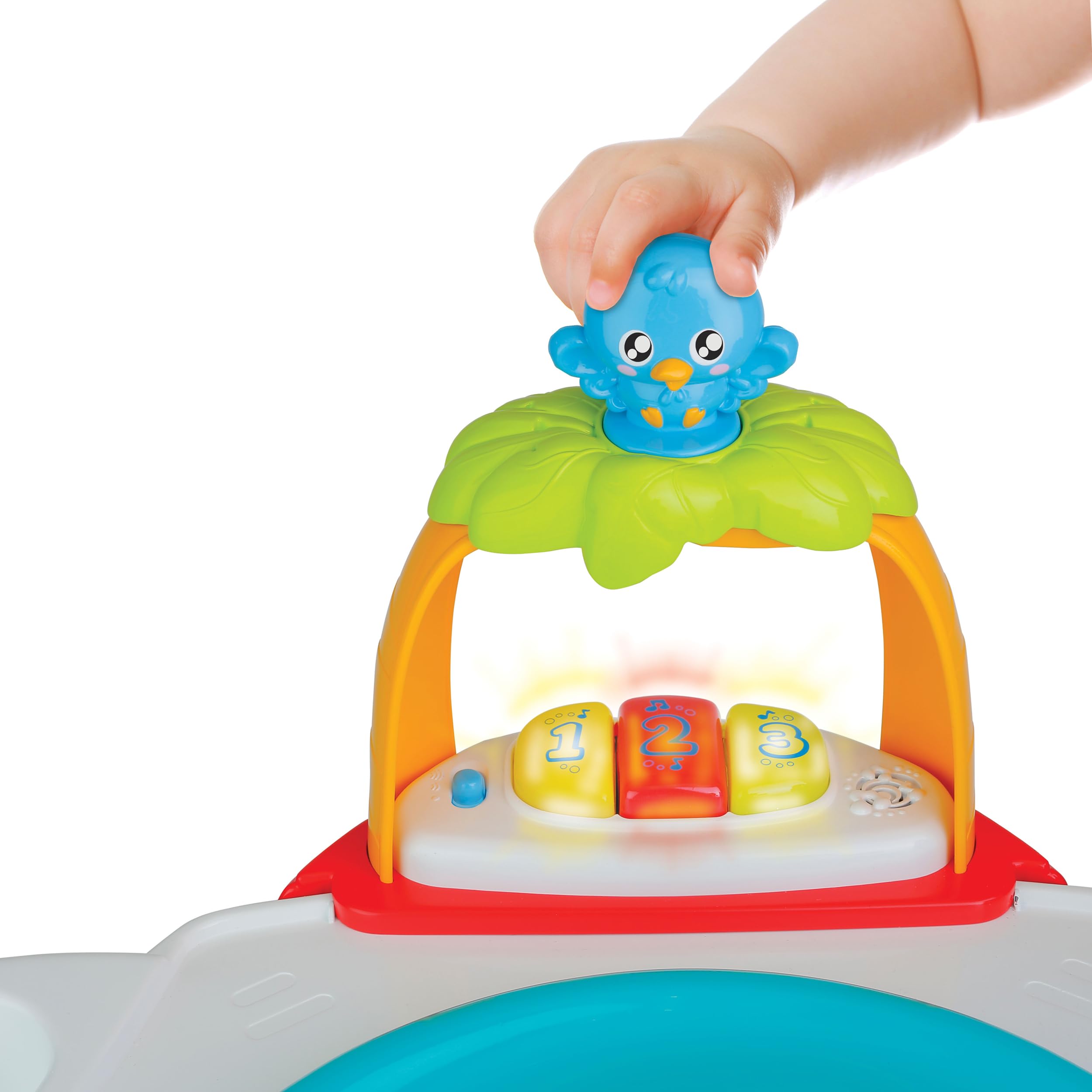 Baby Move 3-in-1 Activity Center with Adjustable Height Includes Ball Poppere