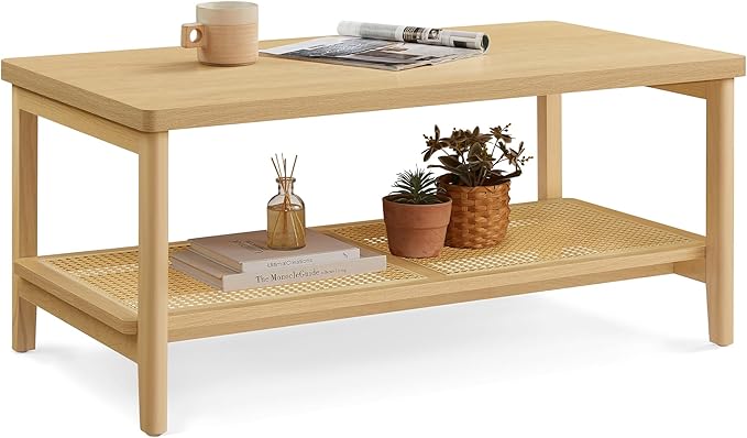 Coffee Table for Living Room, Living Room Table Rectangular Center Table
