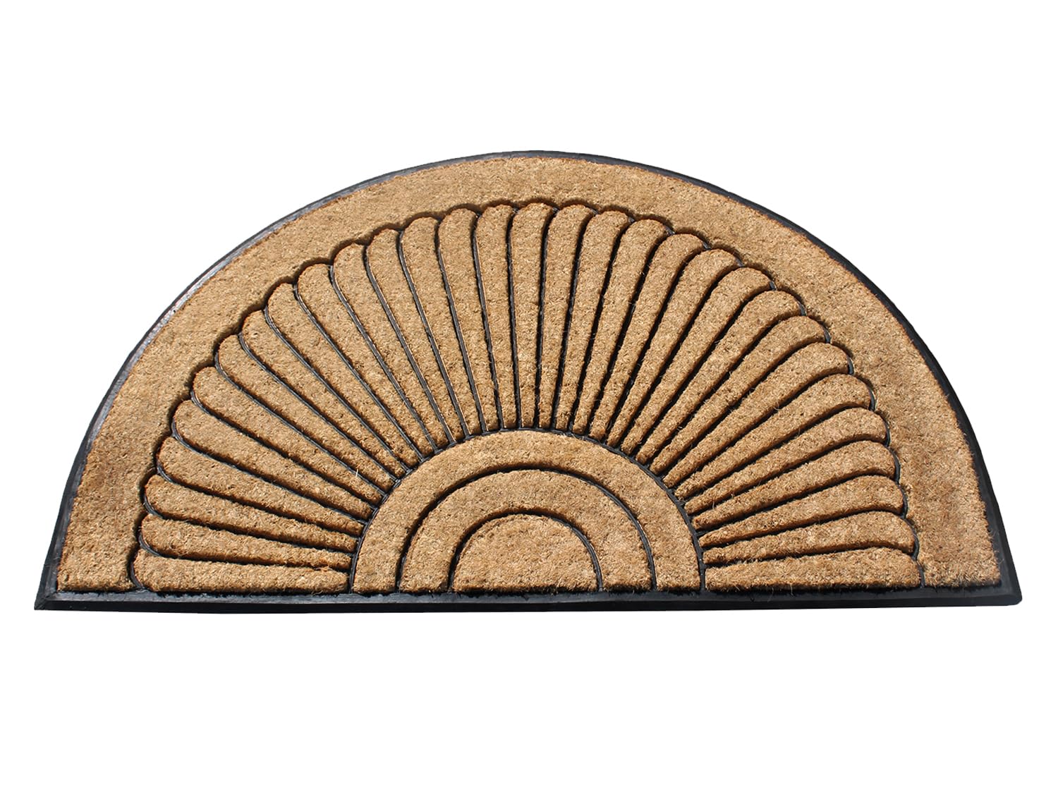 Natural Coir and Rubber Door Mat, 30”x48”, Thick Durable Doormats for Entrance