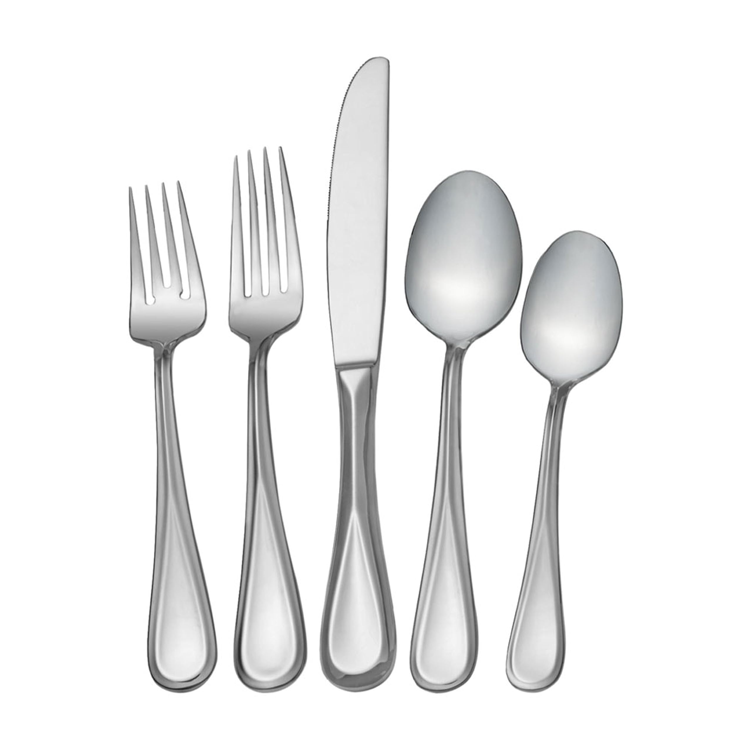 101-piece silverware set, 18/10 stainless steel cutlery set for 12