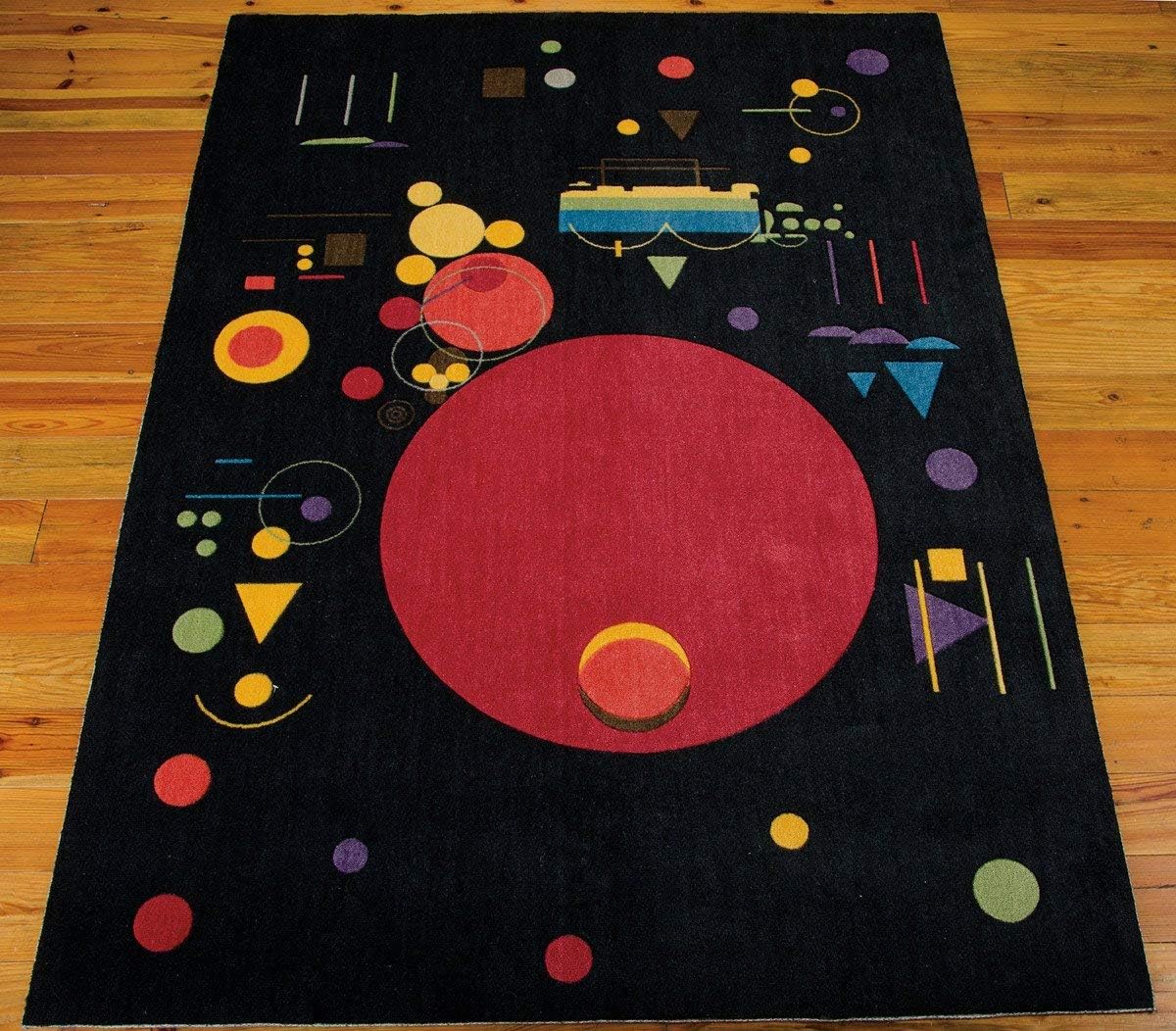 Modern Art Modern Onyx 4' x 6' Area Rug