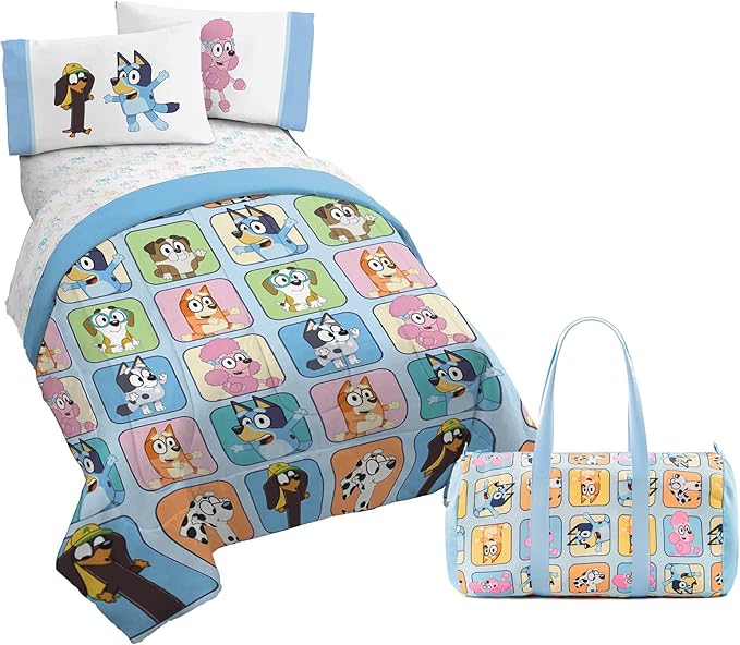 Hello Kitty Twin Size Comforter Set - 4 Piece Floral Bedding Includes Sheet Set,