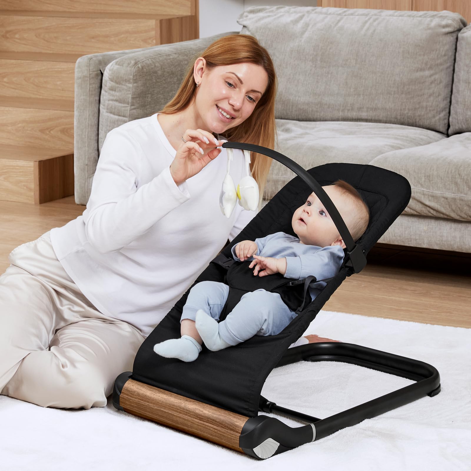 Baby Bouncer Chair - Comfortable Support for Your Little One's Blissful Moments (Normal