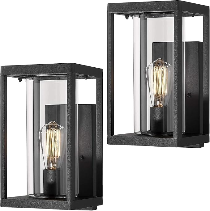 Outdoor Post Lights, 20inch Large Modern Large Exterior Post Lantern Pillar Light